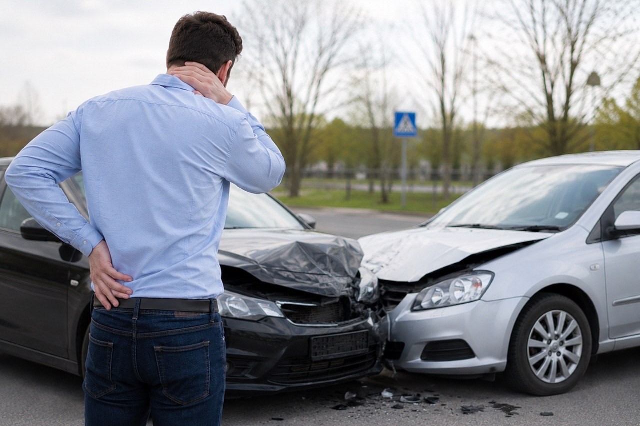 Back pain may not appear immediately after a car accident
