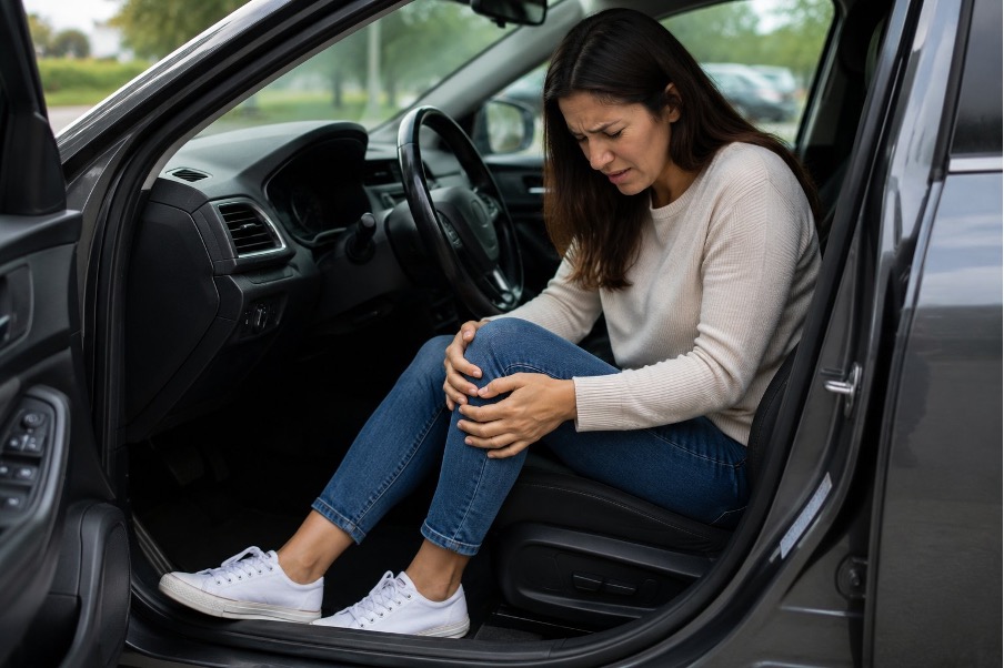 Knee Pain After a Car Accident: Causes, Symptoms, and Treatment