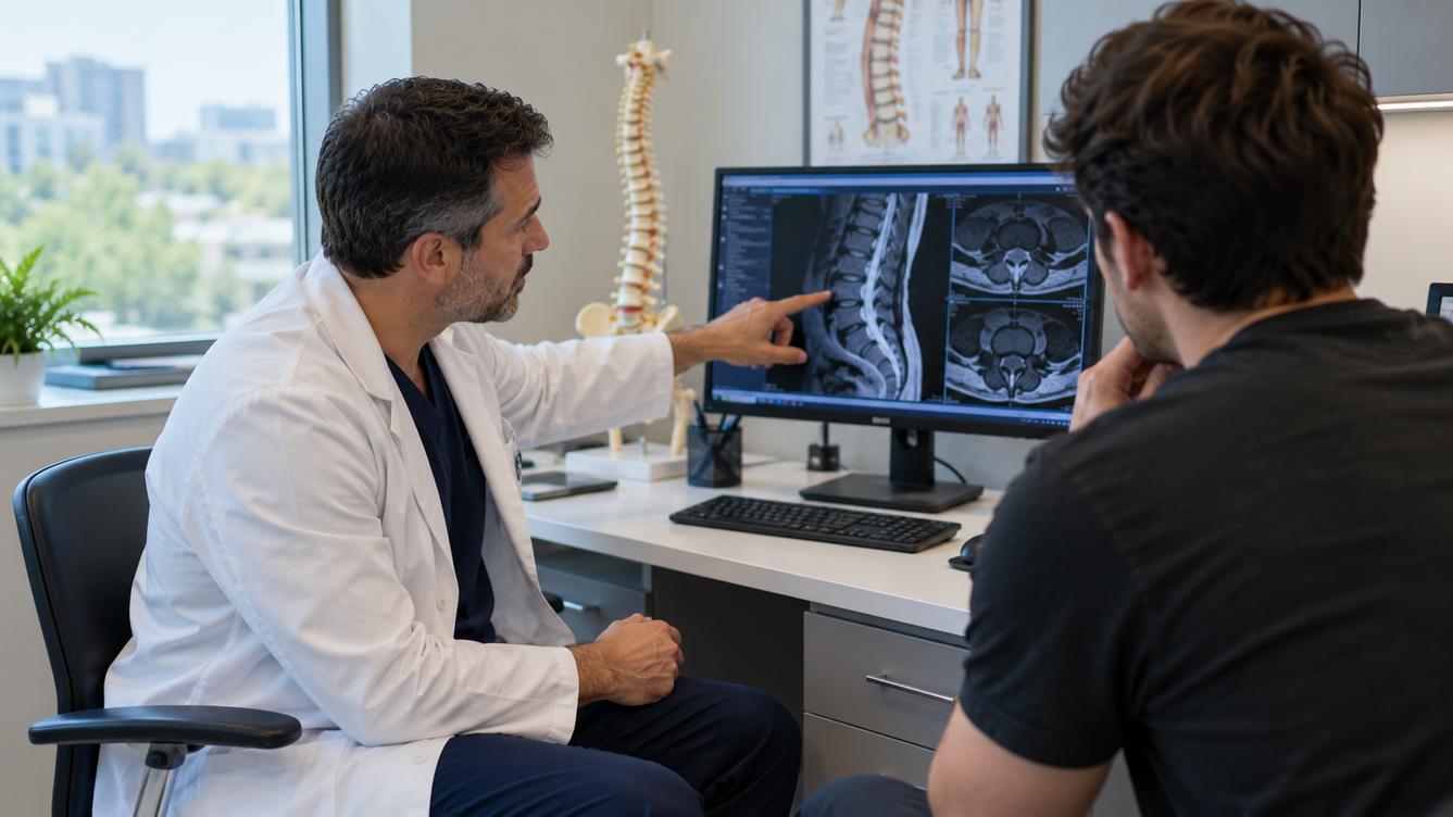 Diagnostic imaging may be used when symptoms and examination findings indicate that additional evaluation is needed